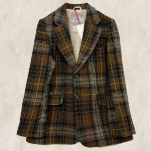 VESTON HARRIS TWEED CARREAUX
