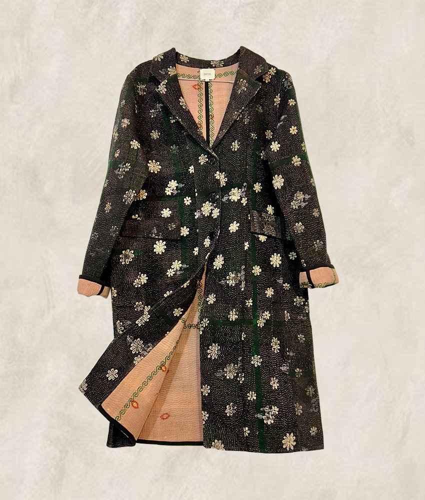 MANTEAU KANTHA  NUIT