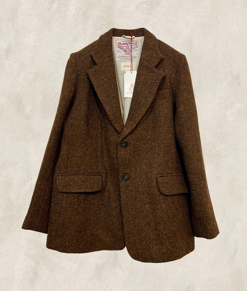 VESTON HARRIS TWEED ROUILLE