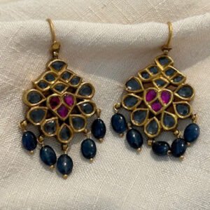 BOUCLES D’OREILLES SAPHIRS