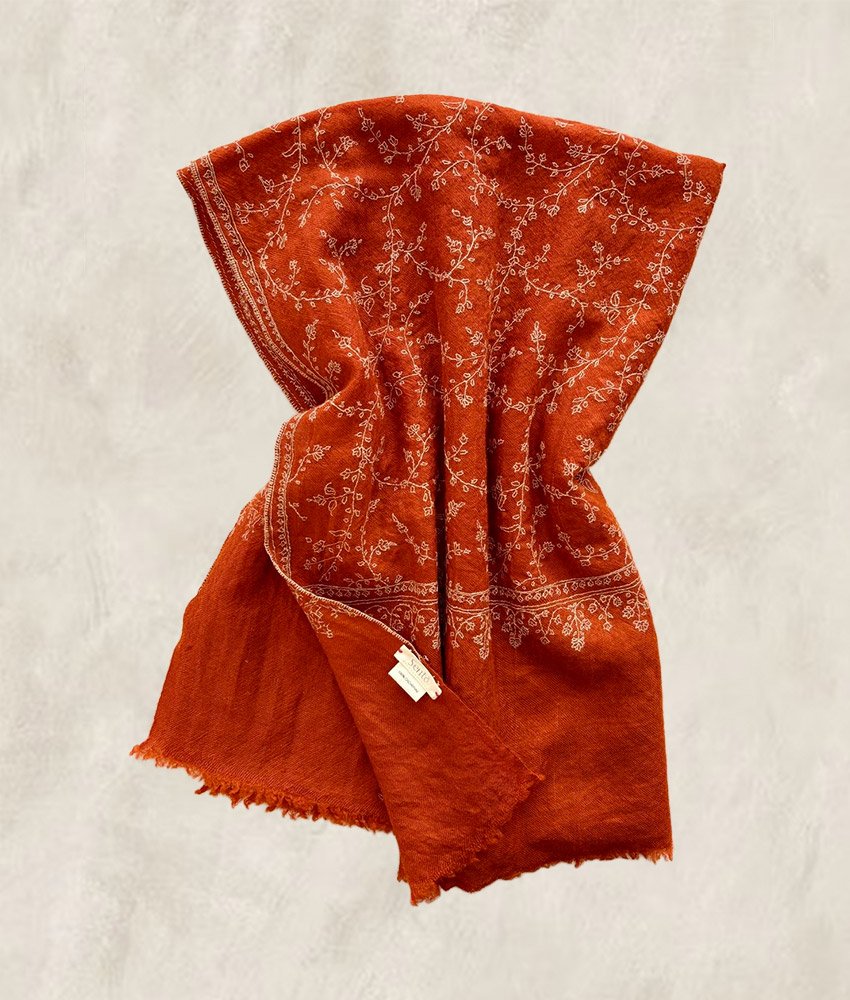 PASHMINA ORANGE CUITE