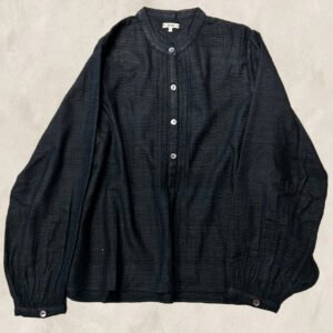 BLOUSE SOIE SAUVAGE BLACK