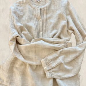 BLOUSE SOIE SAUVAGE NATURELLE