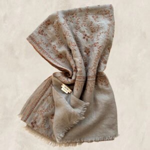 PASHMINA GRIS TOURTERELLE