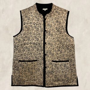 GILET BLOCK PRINT ARABESQUES