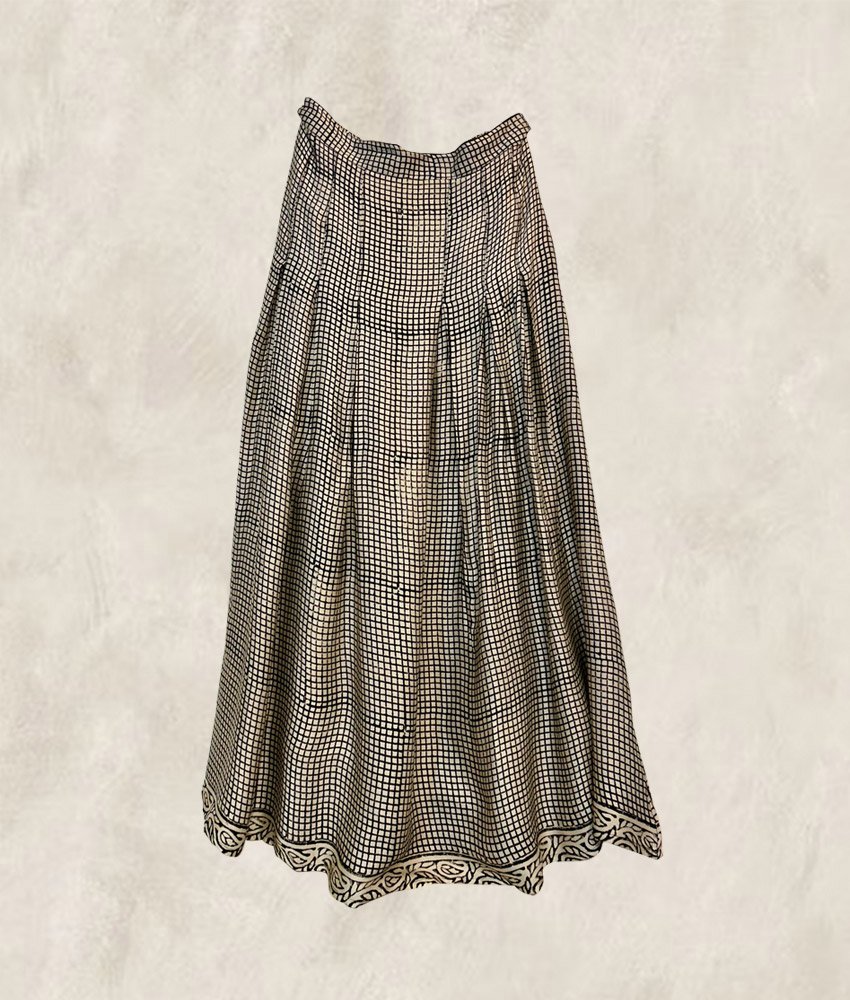 JUPE BLOCK PRINT BAGRU