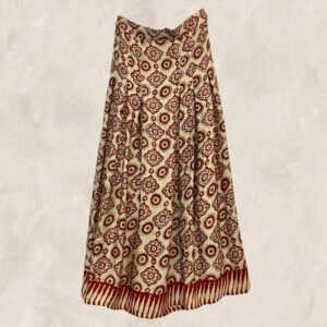 JUPE BLOCK PRINT BAGRU