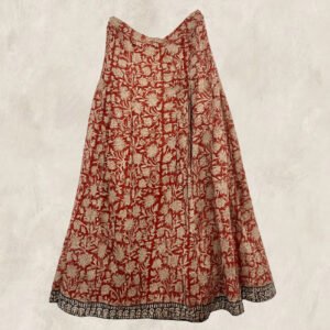 JUPE BLOCK PRINT SIENNA