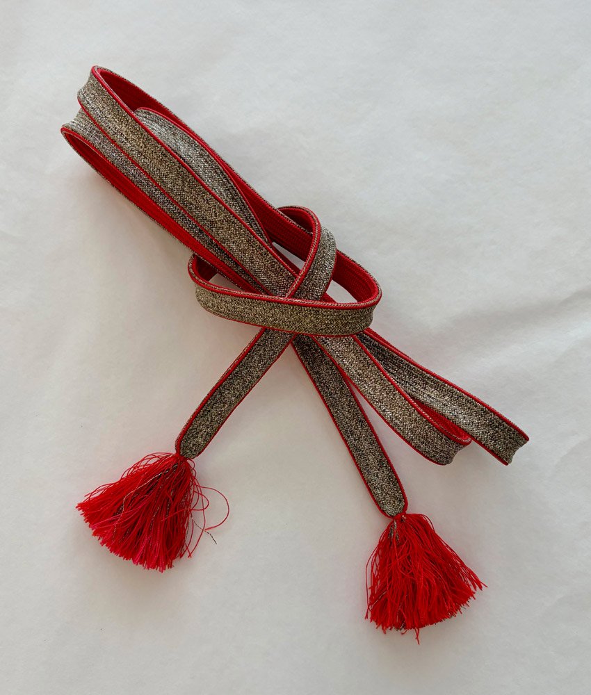 CEINTURE OBI SILVER