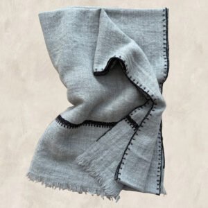 ECHARPE GRIS CHINÉ