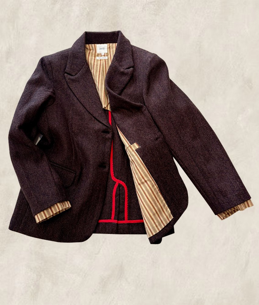 VESTON JAPON MARRON