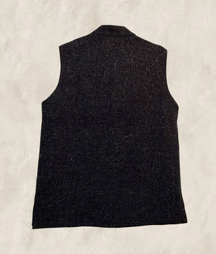 GILET-NEHRU-HARRIS-TWEED-GRIS-FONCÉ-02